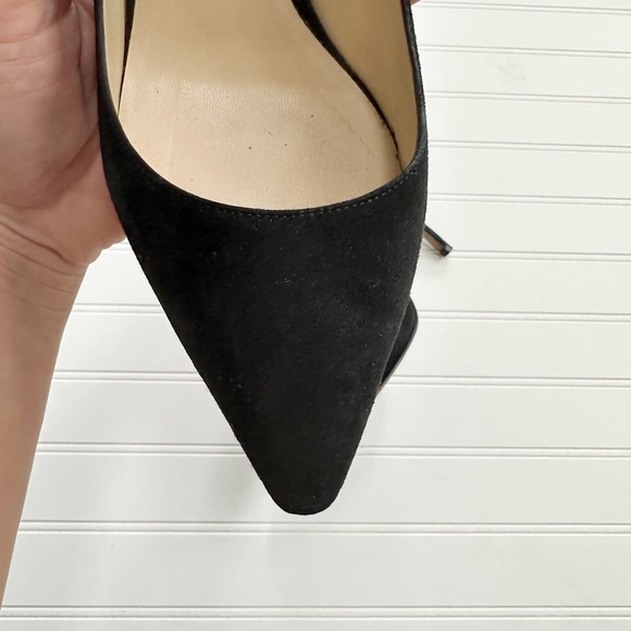Jimmy Choo Romy Pump Suede Leather Black 85 mm - Picture 9 of 15